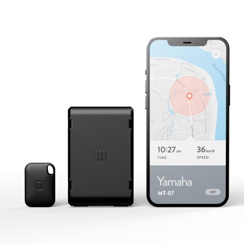 Dispositivo localizador GPS Monimoto y llave